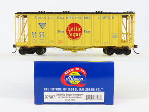 HO Scale Athearn 87587 GACX Atlantic Sugar Company 40' Hopper 43615 RTR
