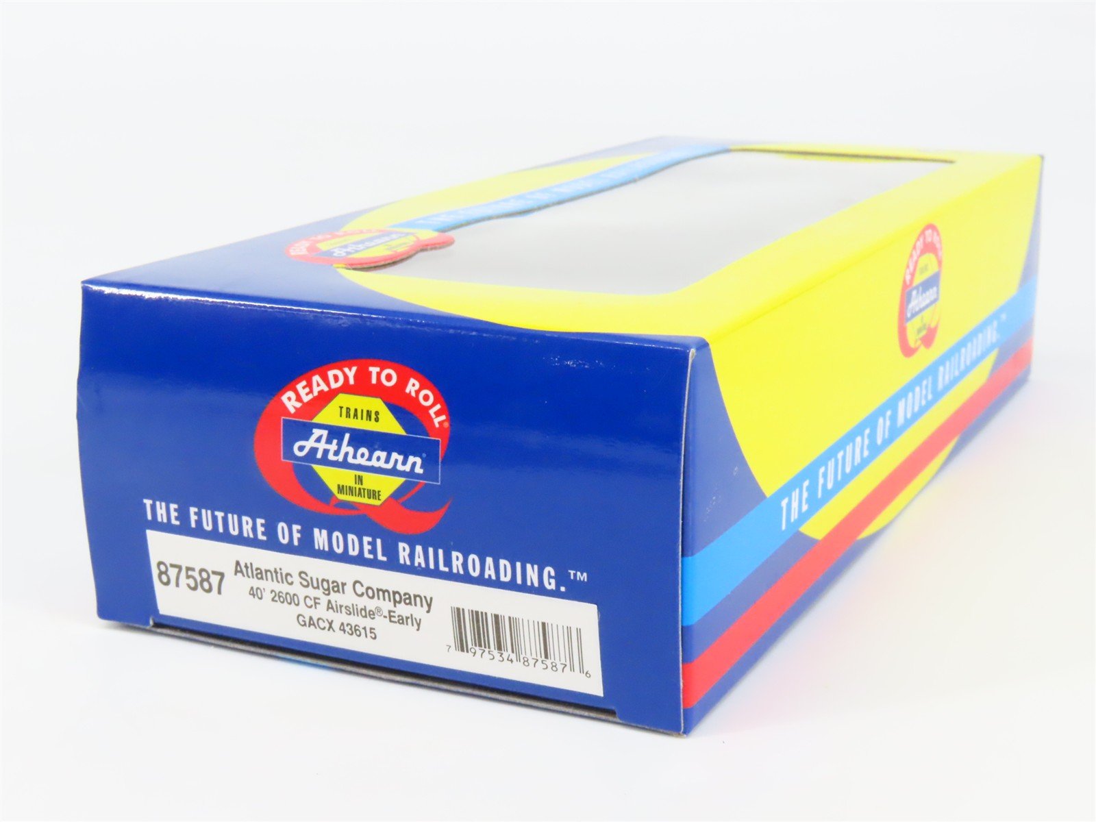 HO Scale Athearn 87587 GACX Atlantic Sugar Company 40' Hopper 43615 RTR