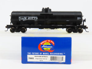 HO Scale Athearn 76663 NdeM Nacionales de Mexico Single Dome Tank Car 20776 RTR