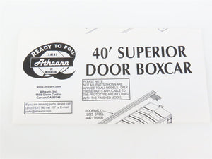 HO Scale Athearn 70317 NYC New York Central 40' Superior Door Box Car 174710 RTR