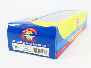 HO Scale Athearn 72474 ATSF Santa Fe 50' Flat Car with 40' Trailer 751 RTR