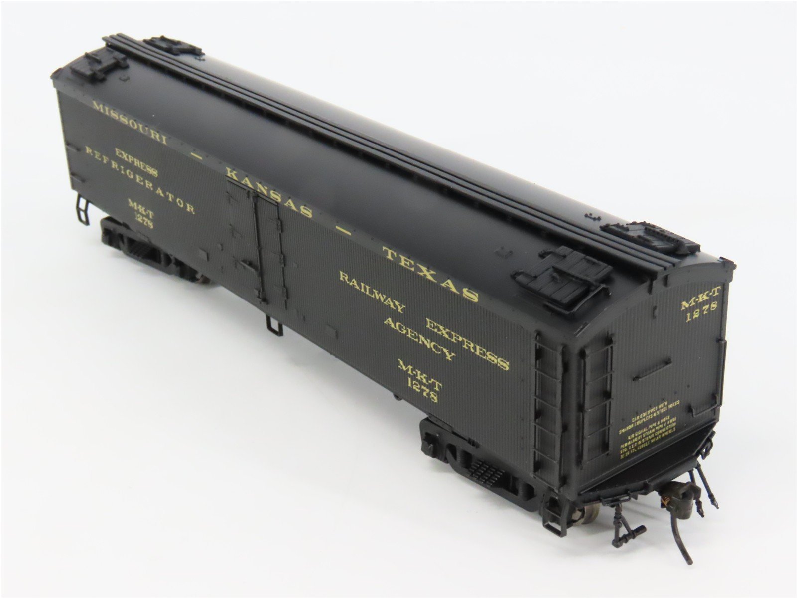 HO Scale Broadway Limited Imports 1832 MKT Missouri-Kansas-Texas Reefer 1278 RTR