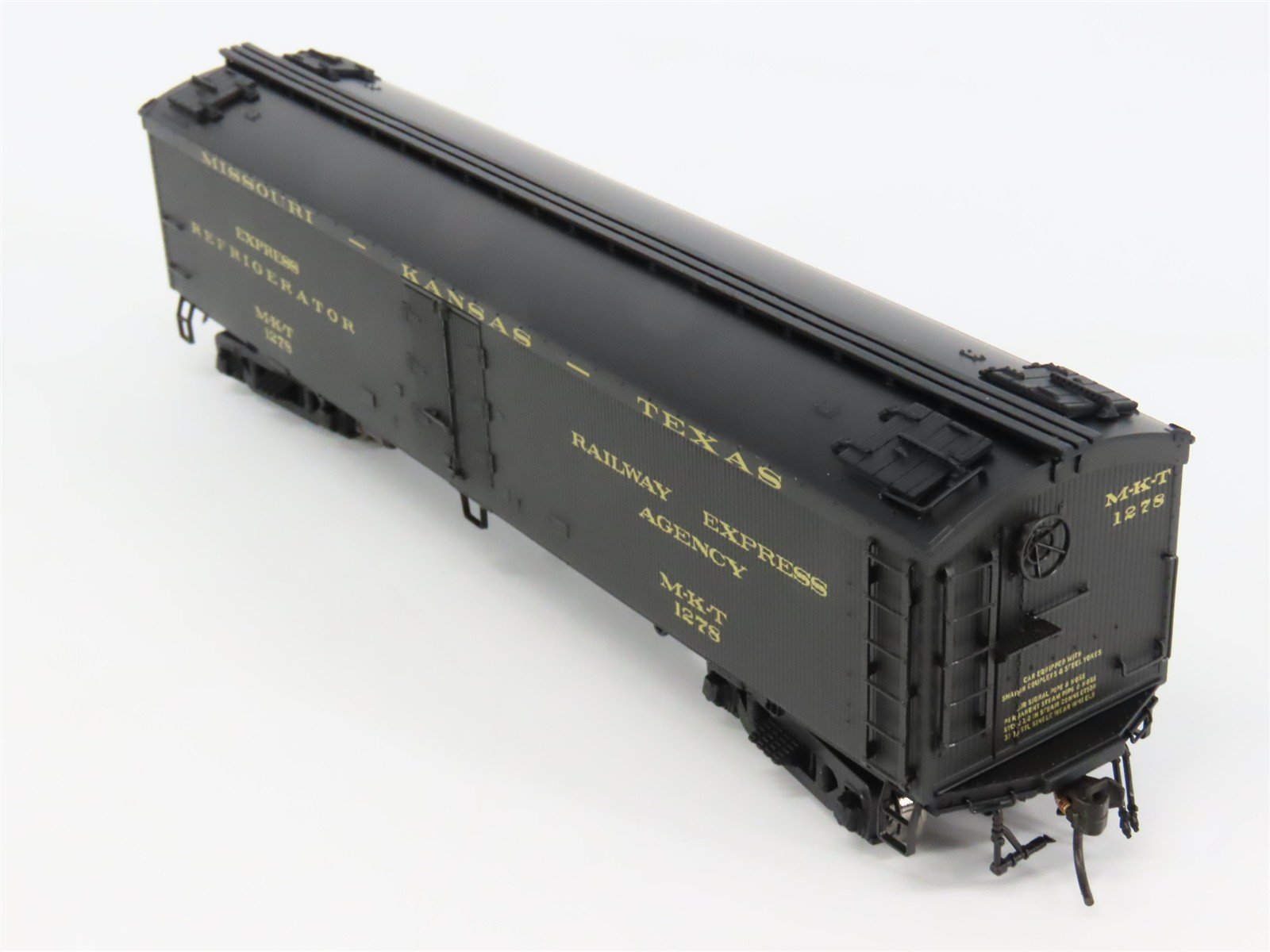 HO Scale Broadway Limited Imports 1832 MKT Missouri-Kansas-Texas Reefer 1278 RTR