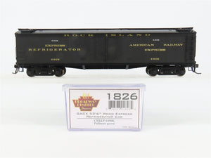 HO Scale Broadway Limited Imports 1826 RI Rock Island Reefer 4908 RTR