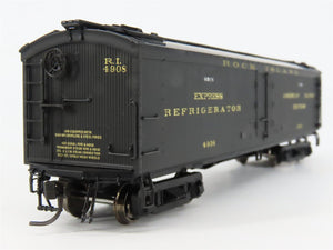 HO Scale Broadway Limited Imports 1826 RI Rock Island Reefer 4908 RTR