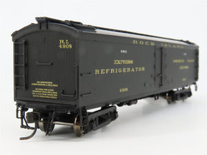 HO Scale Broadway Limited Imports 1826 RI Rock Island Reefer 4908 RTR