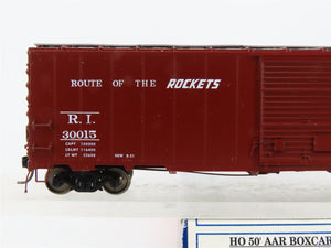 HO Scale Branchline Trains 110214 RI Rock Island 50' Box Car 30015 RTR