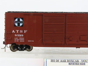 HO Scale Branchline Trains 111194 ATSF Santa Fe 50' AAR Double Door Box Car RTR