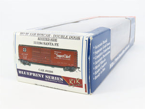 HO Scale Branchline Trains 111194 ATSF Santa Fe 50' AAR Double Door Box Car RTR