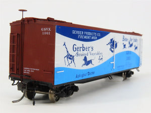 HO Scale Branchline Trains 113321 GSVX Gerber's 40' ACF Wood Reefer 1001 RTR