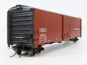 HO Scale Branchline Trains 120033 GM&O Gulf Mobile & Ohio 50' Box Car 9203 RTR