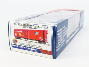 HO Scale Branchline Trains 5037 RI Rock Island 50' Box Car 5037 RTR