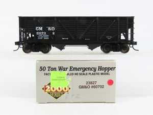 HO Scale PROTO 2000 23827 Gulf, Mobile & Ohio 50 Ton War Emergency Hopper RTR