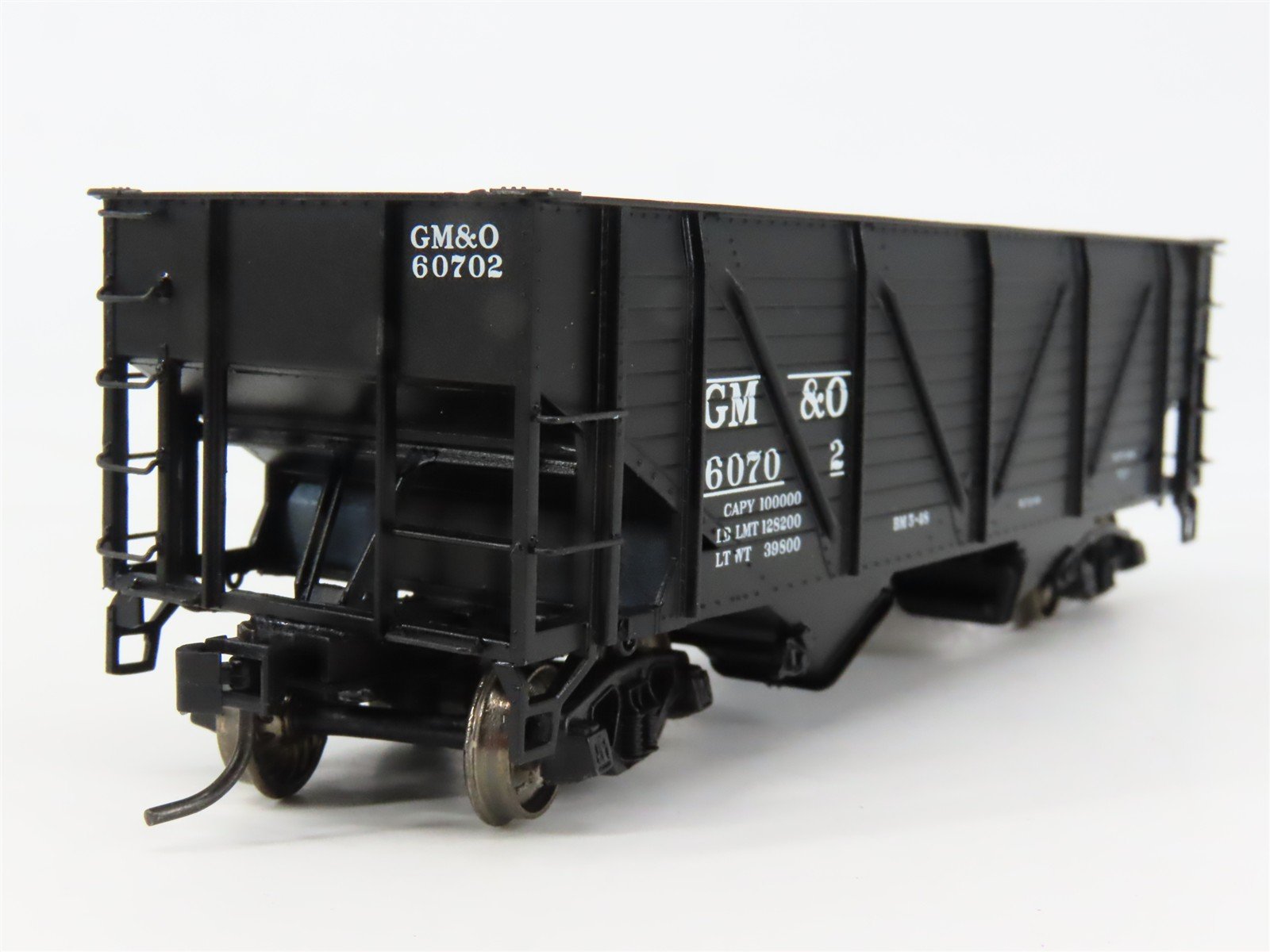 HO Scale PROTO 2000 23827 Gulf, Mobile & Ohio 50 Ton War Emergency Hopper RTR