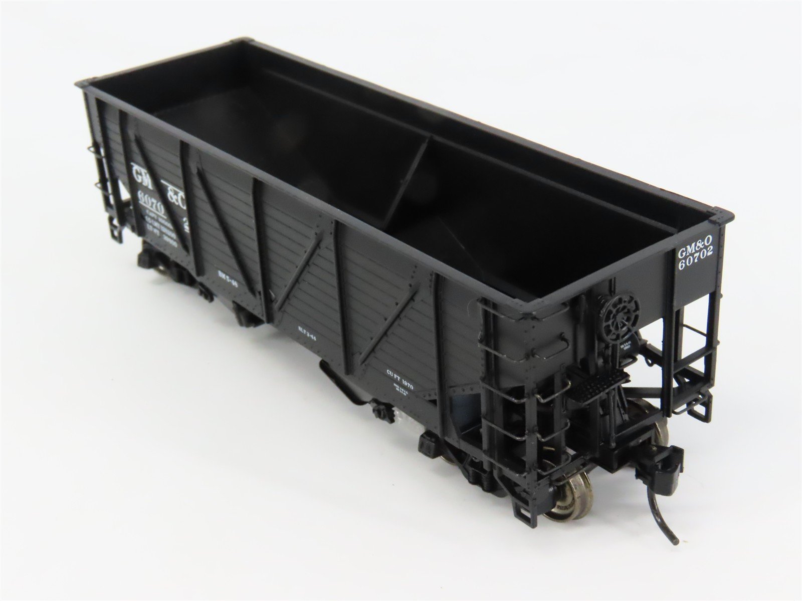 HO Scale PROTO 2000 23827 Gulf, Mobile & Ohio 50 Ton War Emergency Hopper RTR