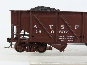 HO Scale PROTO 2000 920-31614 ATSF Santa Fe 2-Bay War Emergency Hopper RTR