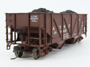 HO Scale PROTO 2000 920-31614 ATSF Santa Fe 2-Bay War Emergency Hopper RTR