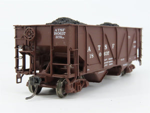 HO Scale PROTO 2000 920-31614 ATSF Santa Fe 2-Bay War Emergency Hopper RTR
