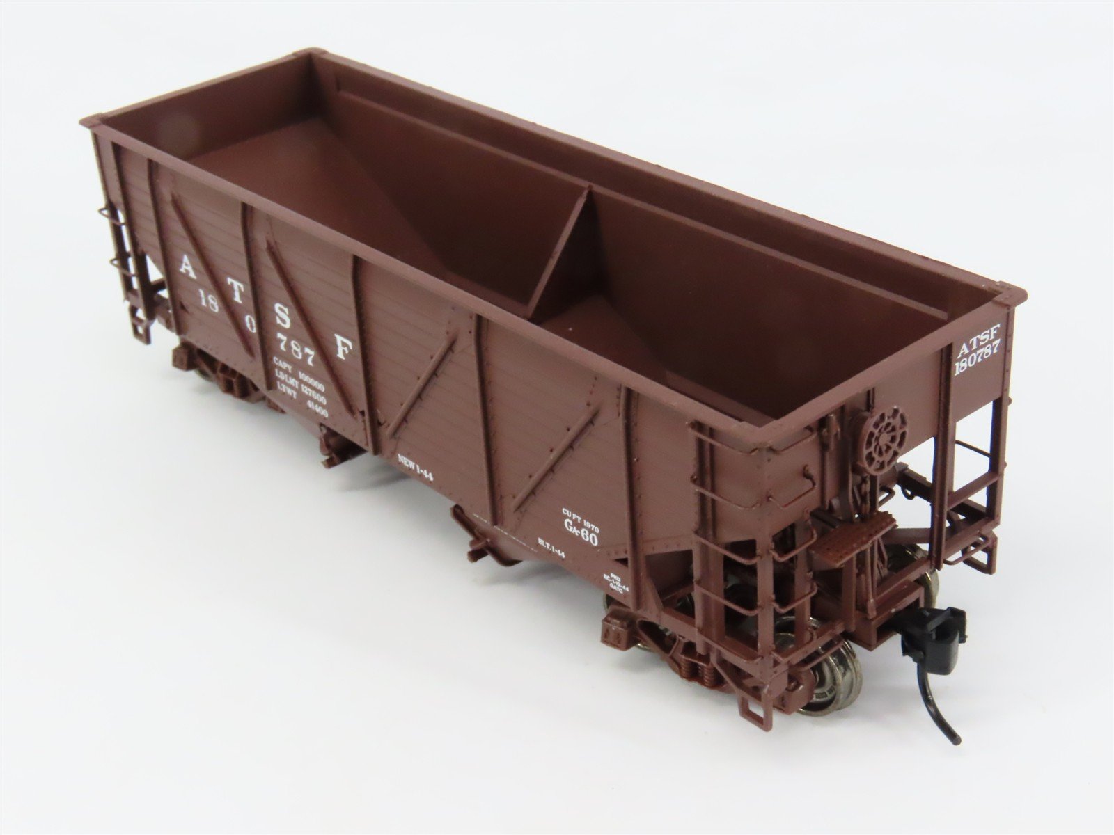 HO Scale PROTO 2000 23836 ATSF Santa Fe 50 Ton War Emergency Hopper 180787 RTR