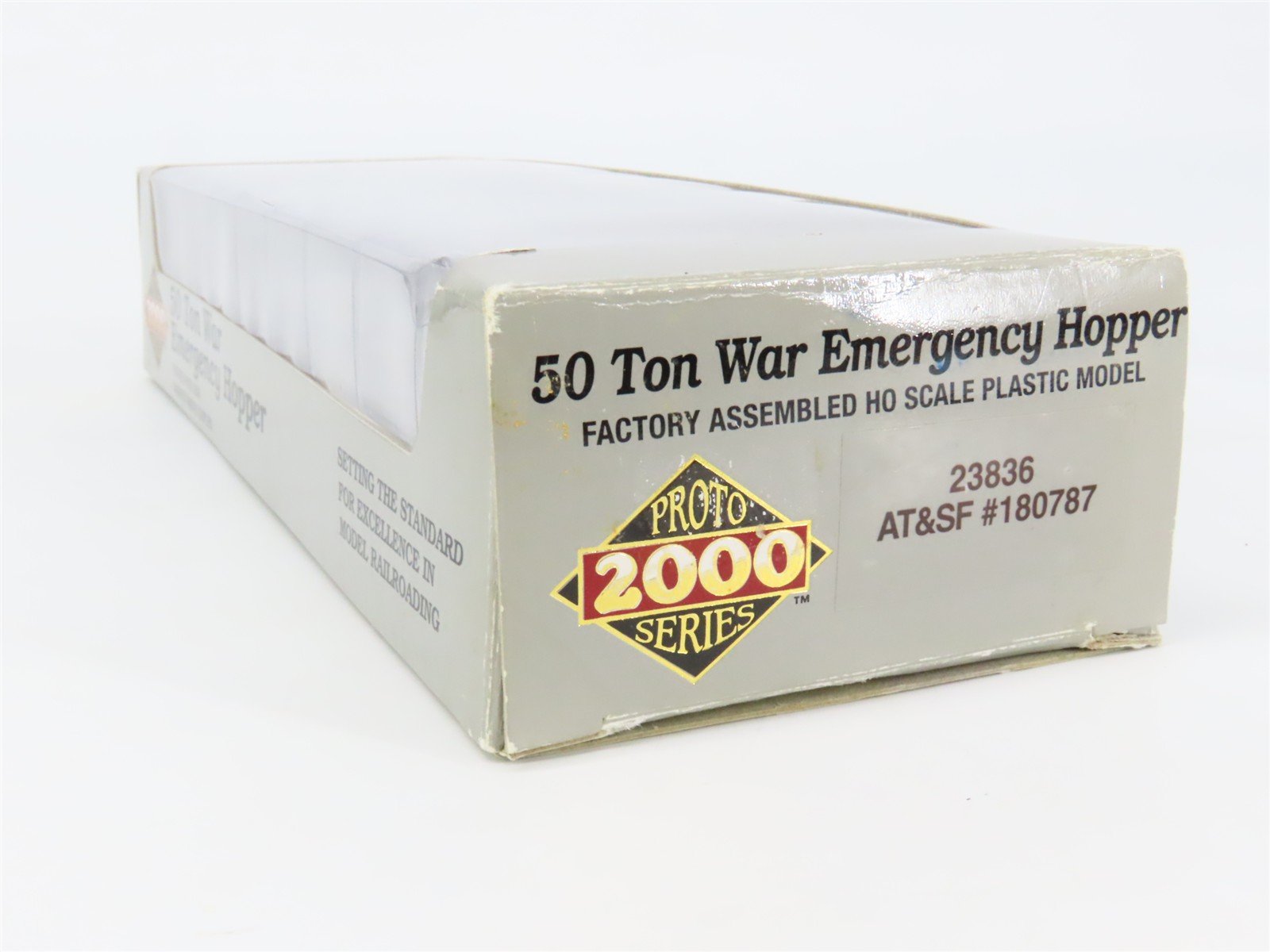 HO Scale PROTO 2000 23836 ATSF Santa Fe 50 Ton War Emergency Hopper 180787 RTR