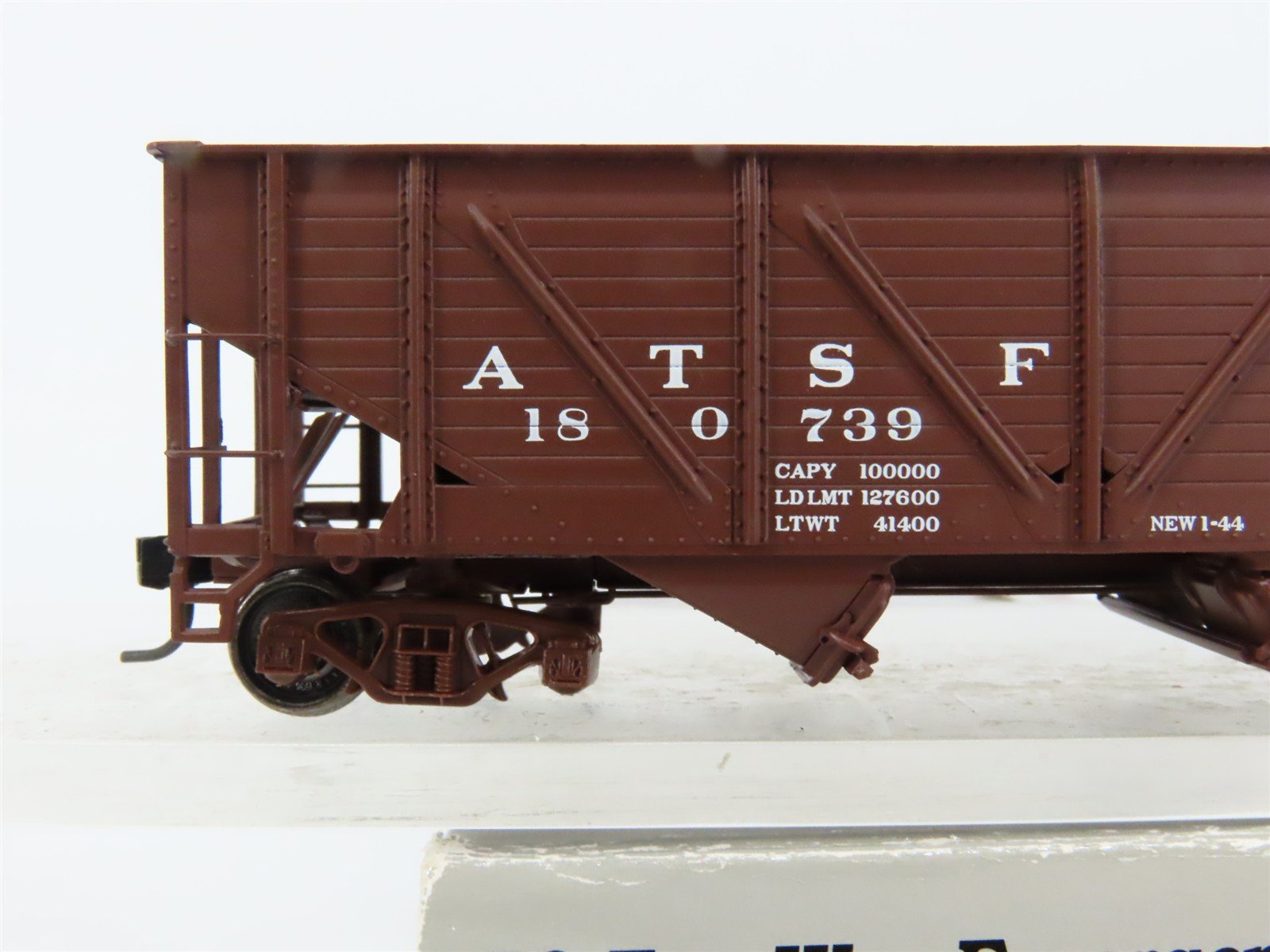 HO Scale PROTO 2000 23818 ATSF Santa Fe 2-Bay War Emergency Hopper 180739 RTR