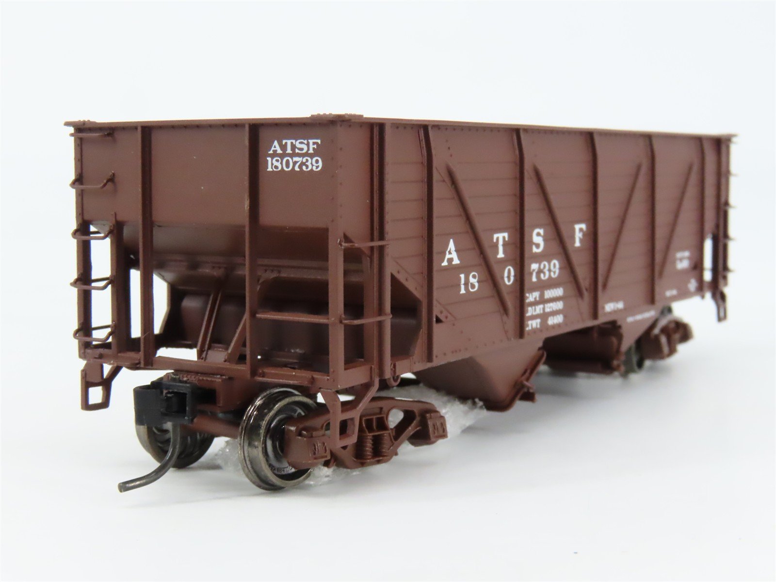 HO Scale PROTO 2000 23818 ATSF Santa Fe 2-Bay War Emergency Hopper 180739 RTR