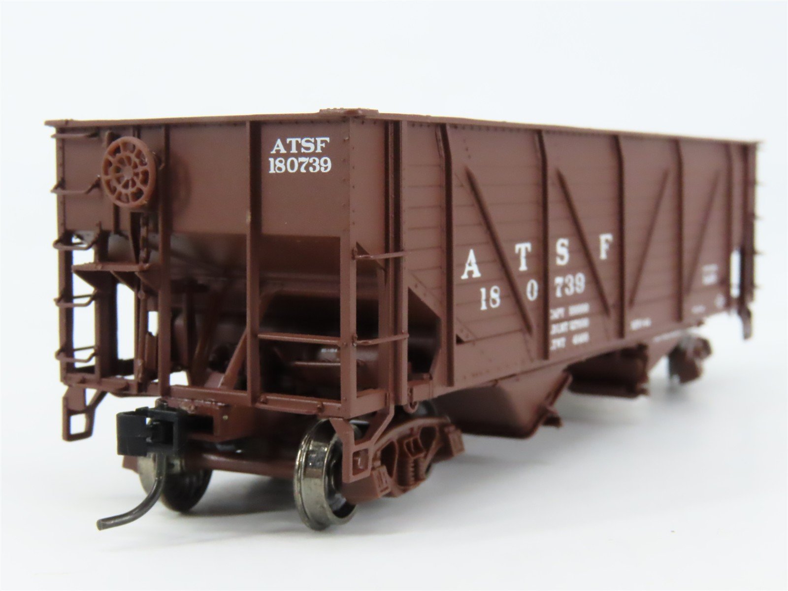 HO Scale PROTO 2000 23818 ATSF Santa Fe 2-Bay War Emergency Hopper 180739 RTR