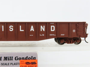 HO Scale PROTO 2000 21466 RI Rock Island Drop End Mill Gondola 2489 RTR