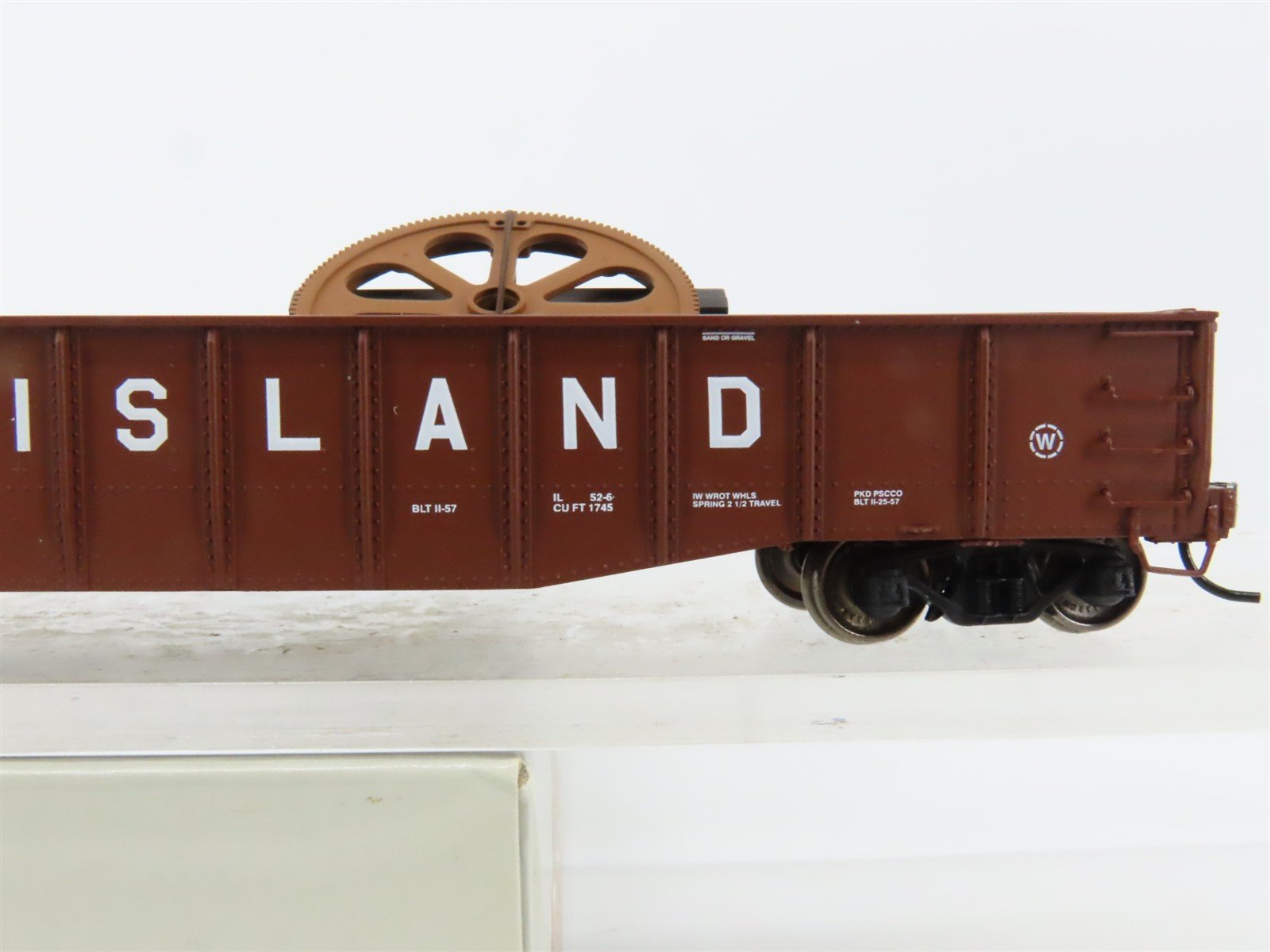 HO Scale PROTO 2000 920-54122 RI Rock Island Drop End Mill Gondola 2490 RTR