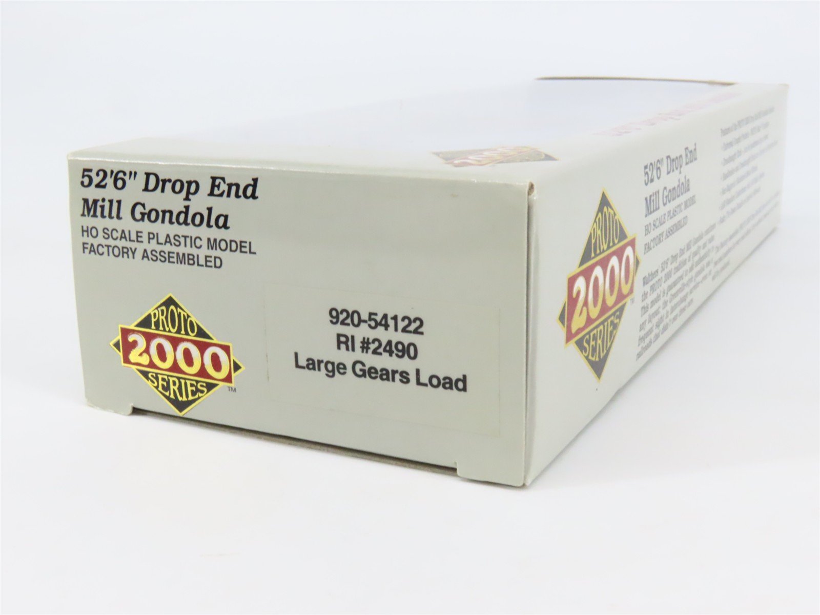 HO Scale PROTO 2000 920-54122 RI Rock Island Drop End Mill Gondola 2490 RTR