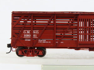 HO Scale PROTO 2000 30996 GM&O Gulf, Mobile & Ohio 40' Stock/Cattle Car RTR