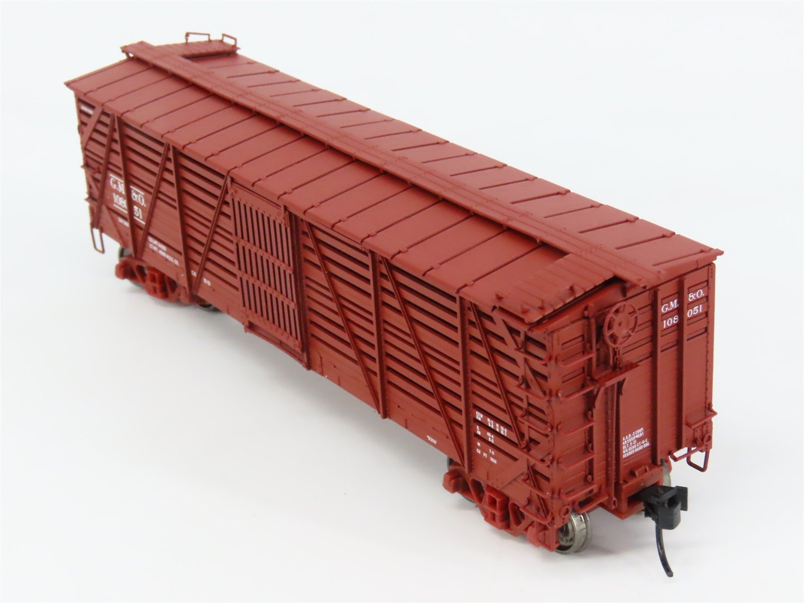 HO Scale PROTO 2000 30996 GM&O Gulf, Mobile & Ohio 40' Stock/Cattle Car RTR