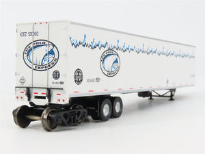HO Scale Bowser 40857 BNSF Railway 53' 53' DuraPlate RoadRailer 530092 RTR