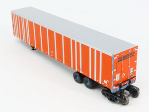HO Scale Bowser 40848 Schneider National 53' Platewall RoadRailer 427778 RTR