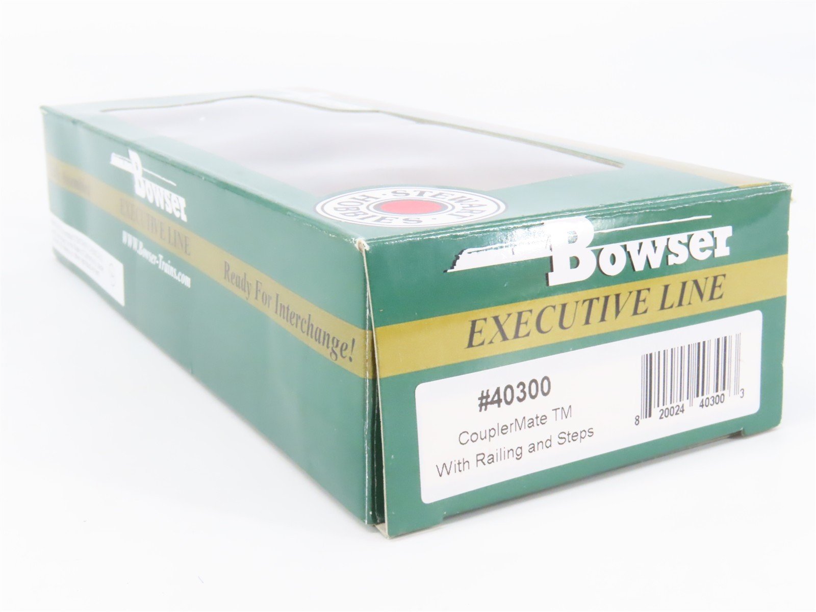 HO Scale Bowser 40300 CouplerMate with Railing and Steps RTR