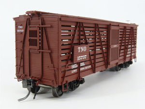 HO Scale Red Caboose RR-39017-06 TNO Texas & New Orleans Stock/Cattle Car RTR