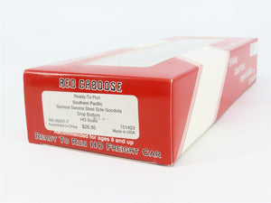 HO Scale Red Caboose RR-35001-7 SP Southern Pacific 41' Gondola 151423 RTR