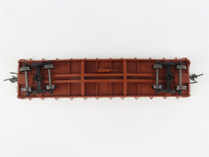 HO Scale Red Caboose RR-32301-22 ATSF Santa Fe 40' Fishbelly Flat Car 93293 RTR