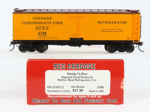 HO Scale Red Caboose RR-31007-2 HFPX Hygrade Food Products Reefer 2788 RTR