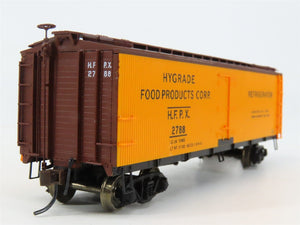 HO Scale Red Caboose RR-31007-2 HFPX Hygrade Food Products Reefer 2788 RTR