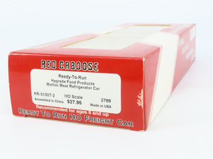 HO Scale Red Caboose RR-31007-2 HFPX Hygrade Food Products Reefer 2788 RTR