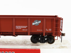 HO Scale Red Caboose RR-35022-2C Chicago & North Western Steel Side Gondola RTR