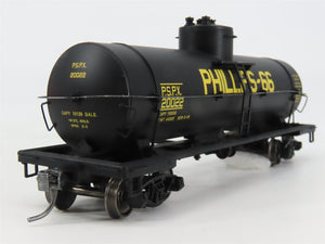 HO Scale Red Caboose RR-33046-19 PSPX Phillips 66 Tank Car 20022 RTR