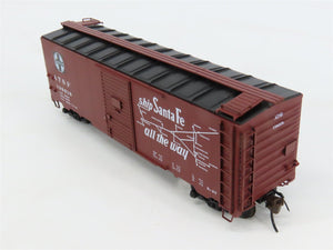 HO Scale Red Caboose RR-38083-1 ATSF Santa Fe 40' Box Car 138018 RTR