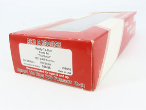 HO Scale Red Caboose RR-38083-1 ATSF Santa Fe 40' Box Car 138018 RTR