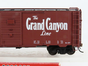 HO Scale Red Caboose RR-38085-21 ATSF Santa Fe 40' Box Car 138206 RTR