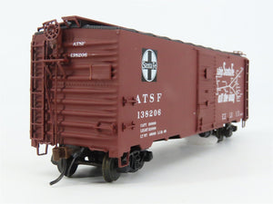 HO Scale Red Caboose RR-38085-21 ATSF Santa Fe 40' Box Car 138206 RTR
