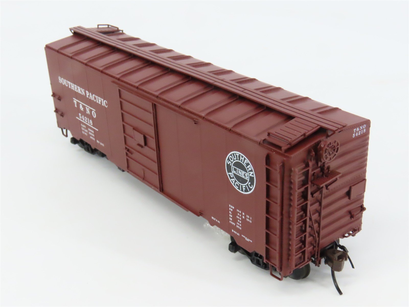 HO Scale Red Caboose RR-38081-3 T&NO Texas & New Orleans Box Car 54218 RTR