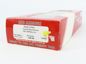 HO Scale Red Caboose RR-38081-3 T&NO Texas & New Orleans Box Car 54218 RTR