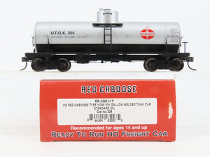 HO Scale Red Caboose RR-33051-11* UTOX Standard Oil Tank Car 324 RTR